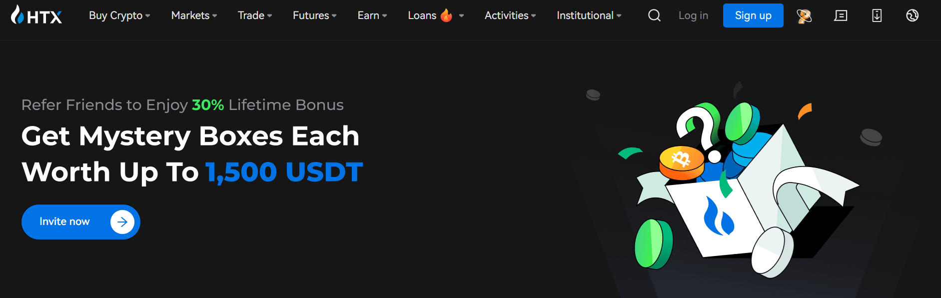 Código de referência HTX introduzido durante registo